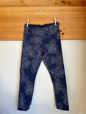 Blue Calvin Klein Capri Leggings